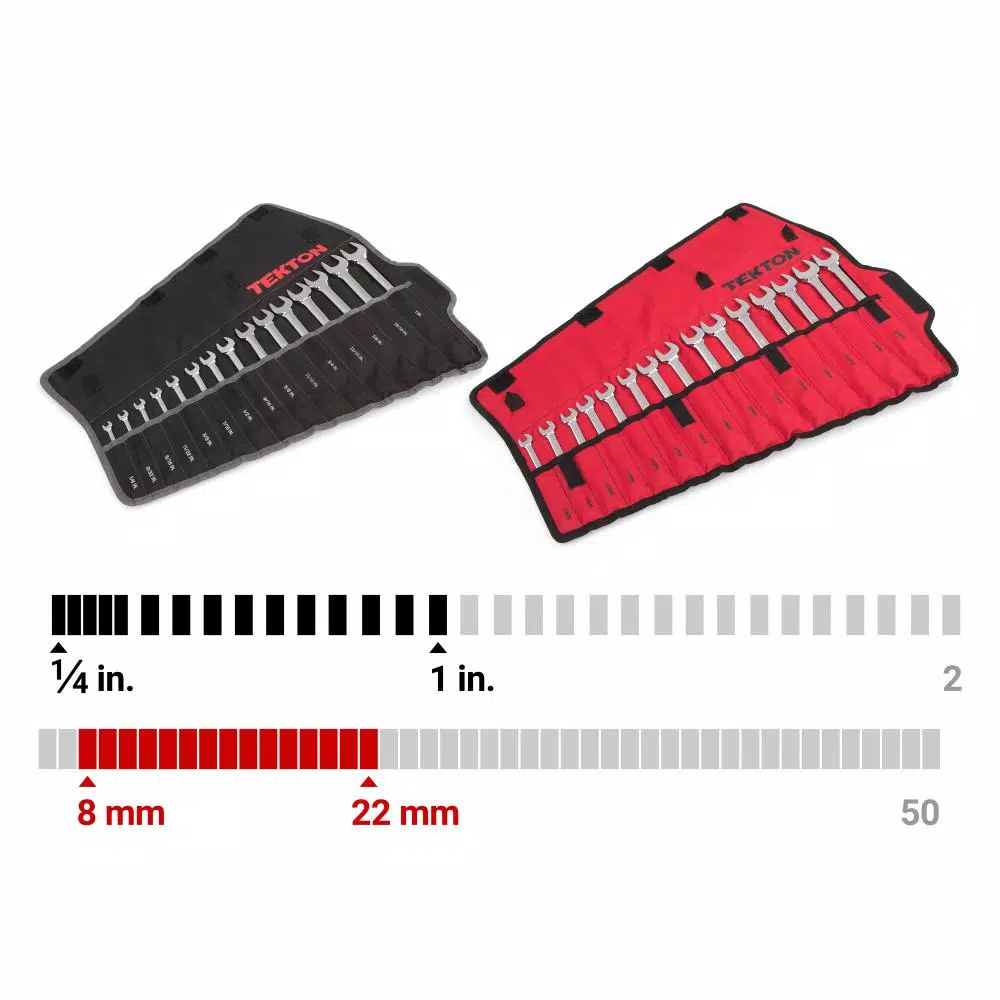 Best Pirce π TEKTON 1/4-1 In., 8 Mm-22 Mm Set With Pouch Combination π§ Wrench (30-Piece) β¨ 12 Best Pirce π TEKTON 1/4-1 In., 8 Mm-22 Mm Set With Pouch Combination π§ Wrench (30-Piece) β¨ - Image 10