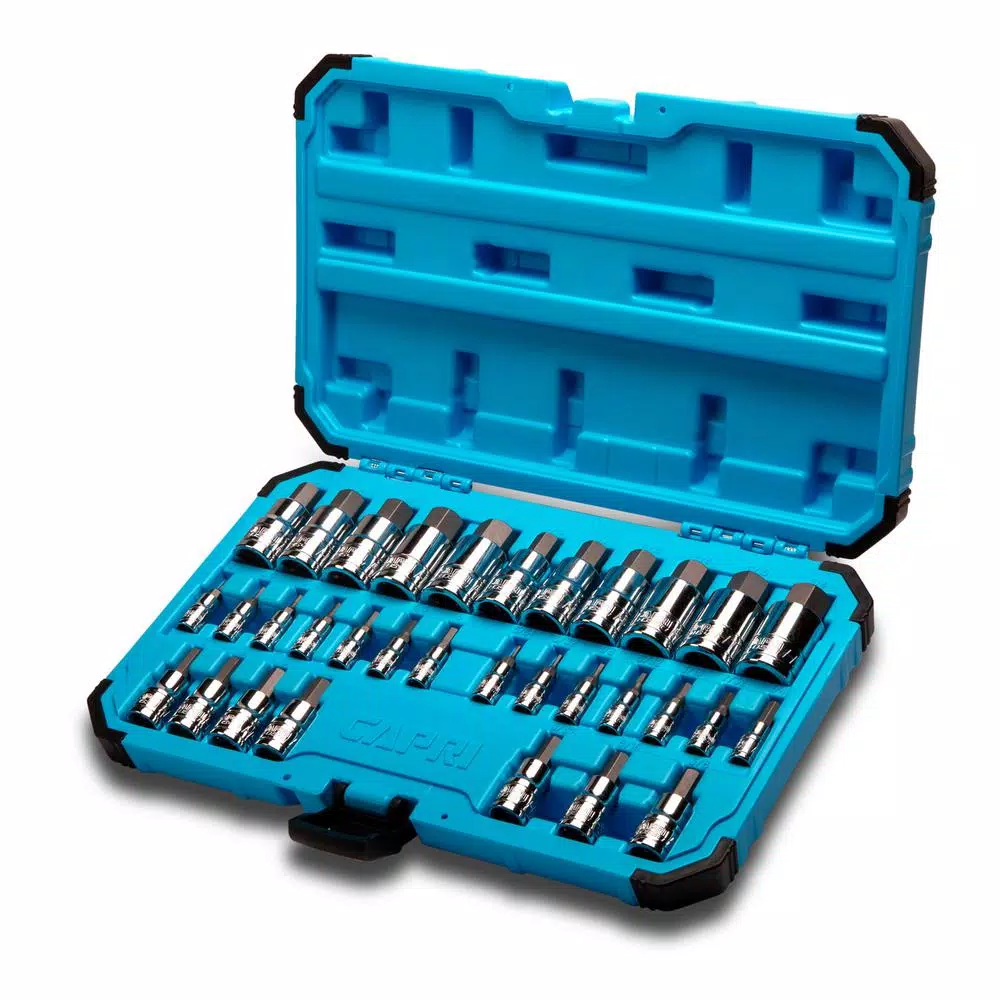 Brand new ❤️ Capri Tools Hex Master Bit Socket Set (32-Piece) 🧨