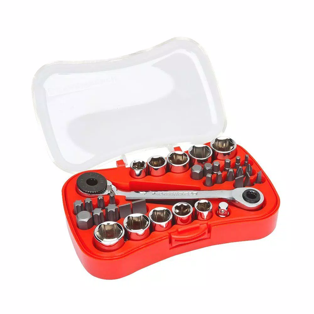 Promo βοΈ GEARWRENCH 1/4 In. Drive Micro Driver And Socket Set (35-Piece) π