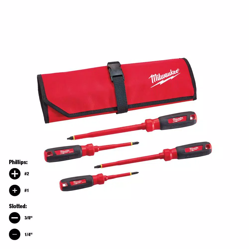 Discount π Milwaukee 1000-Volt Insulated Screwdriver Set And Pouch (4-Piece) β€οΈ 2 Discount π Milwaukee 1000-Volt Insulated Screwdriver Set And Pouch (4-Piece) β€οΈ -hand-tool-sets Sales unnamed file 1195