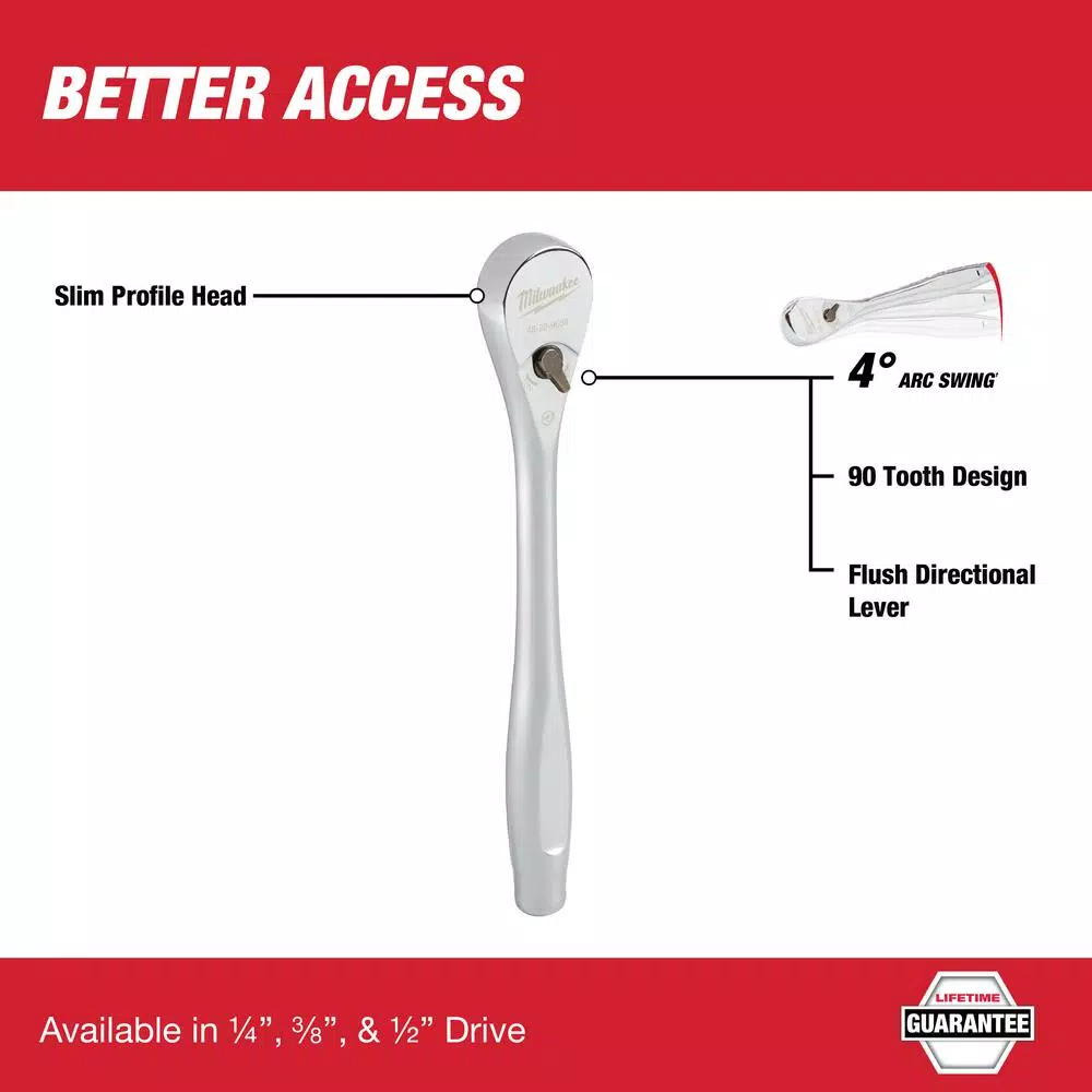 Best Sale β€οΈ Milwaukee 3/8 In. And 1/2 In. Drive SAE/Metric Ratchet And Socket Mechanics Tool Set (103-Piece) π 7 Best Sale β€οΈ Milwaukee 3/8 In. And 1/2 In. Drive SAE/Metric Ratchet And Socket Mechanics Tool Set (103-Piece) π - Image 5