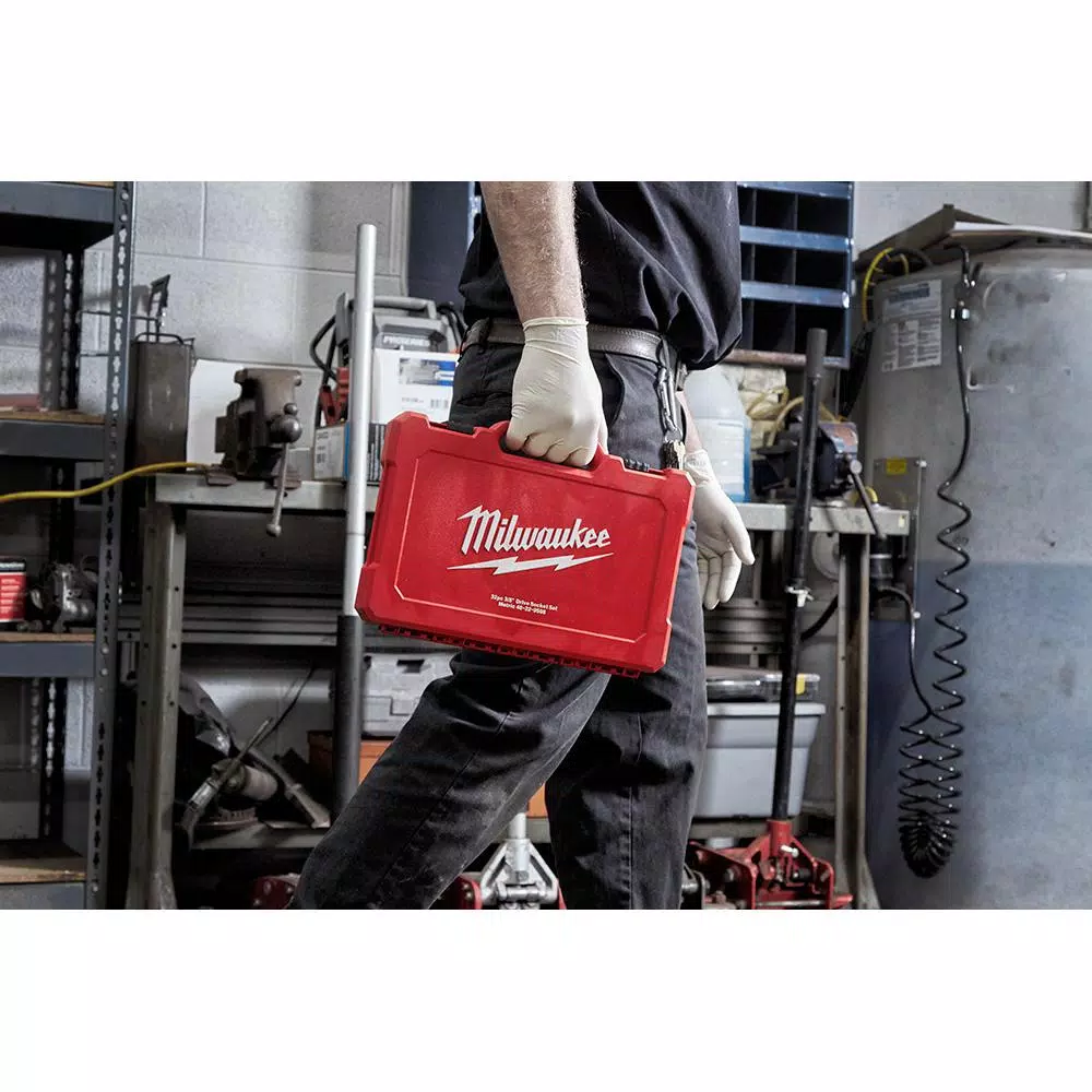 Best Sale β€οΈ Milwaukee 3/8 In. And 1/2 In. Drive SAE/Metric Ratchet And Socket Mechanics Tool Set (103-Piece) π 8 Best Sale β€οΈ Milwaukee 3/8 In. And 1/2 In. Drive SAE/Metric Ratchet And Socket Mechanics Tool Set (103-Piece) π - Image 6