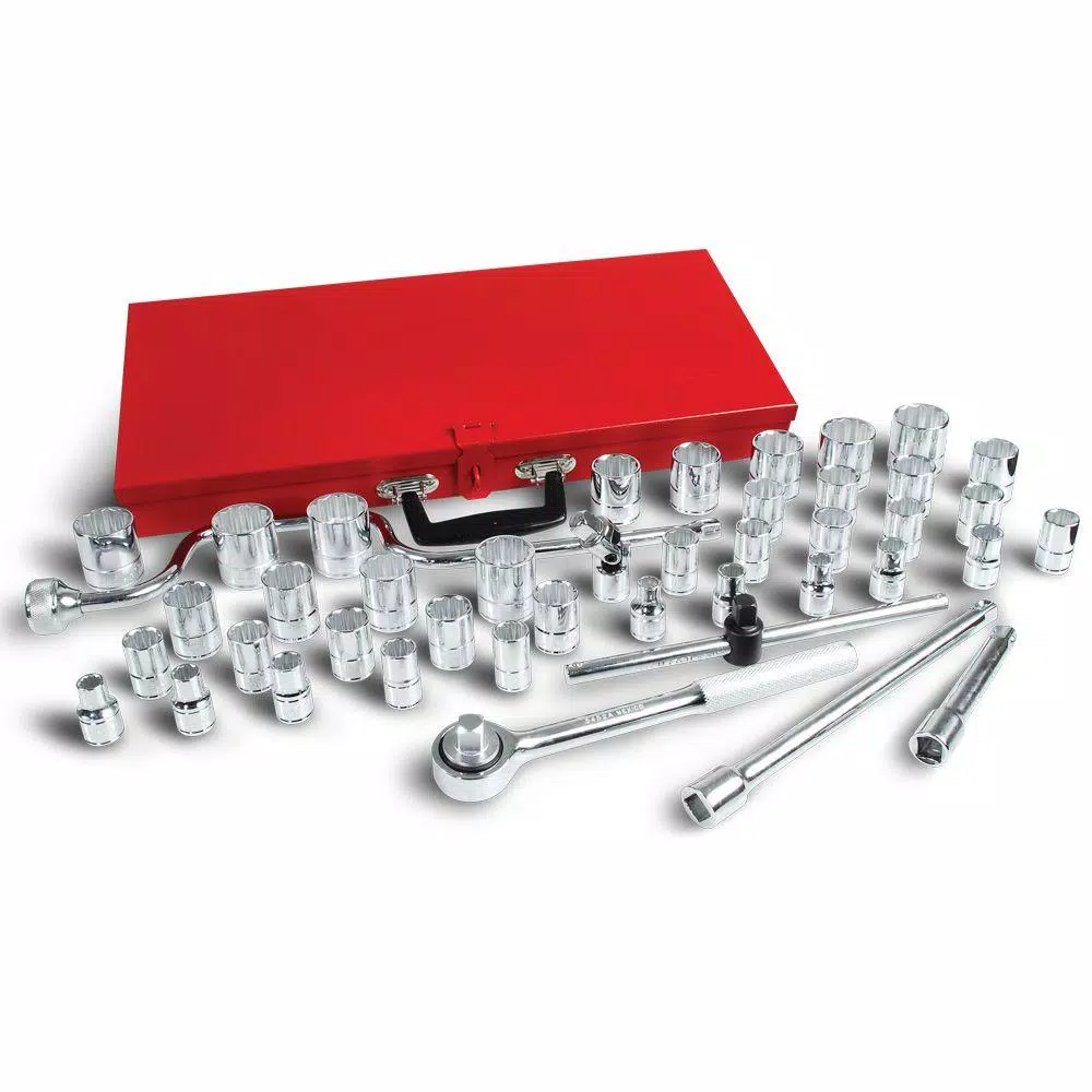 Wholesale ⭐ URREA 1/2 In. Drive 12-Point Standard & Metric Hand Socket Set (44-Piece) 🤩