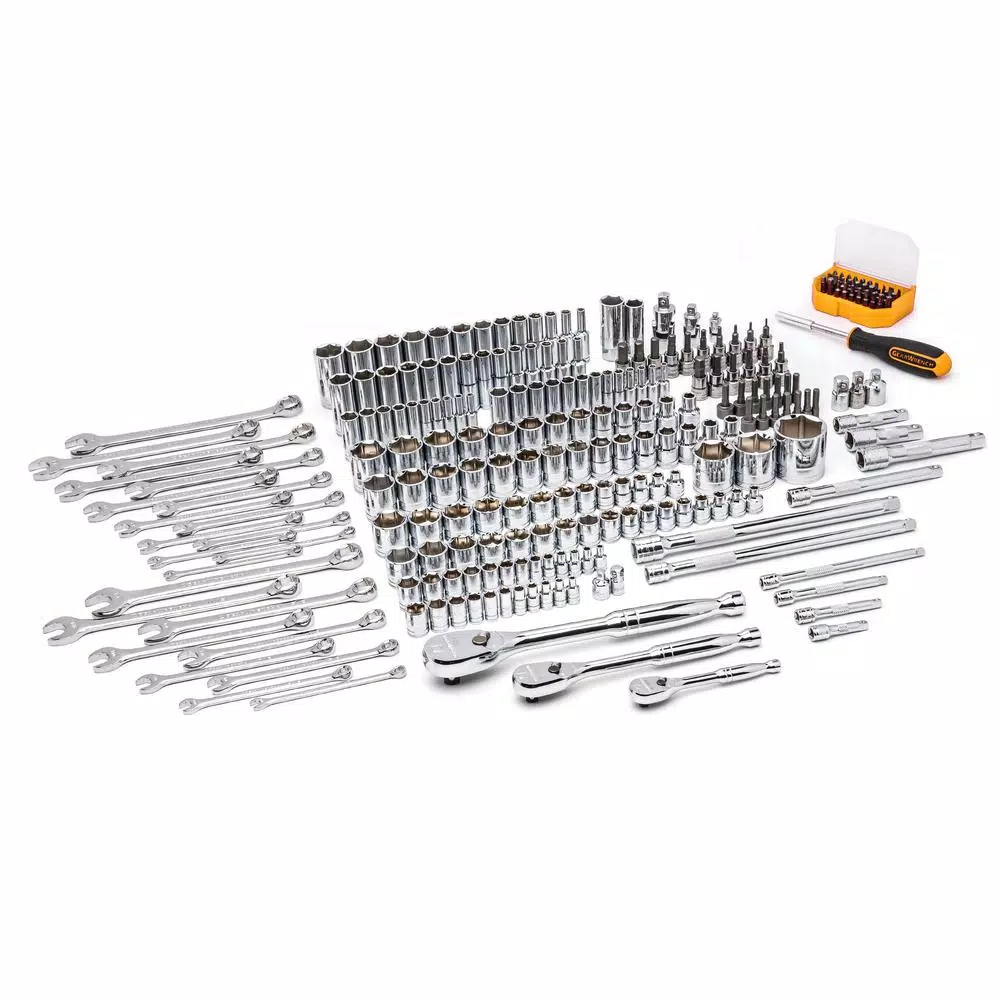 Deals 🤩 GEARWRENCH 6-Point Mechanics Tool Set In 3-Drawer Storage Box (243-Piece) 😀