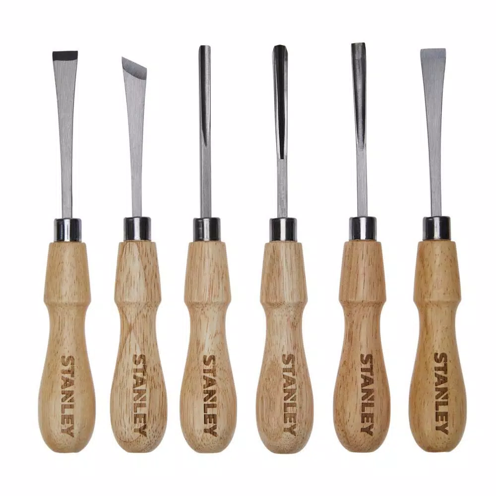 Cheap β Stanley Wood Carving Set (6-Piece) β€οΈ