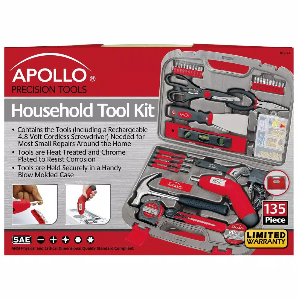 Flash Sale π₯ Apollo 135-Piece Home Tool Kit π 6 Flash Sale π₯ Apollo 135-Piece Home Tool Kit π - Image 4