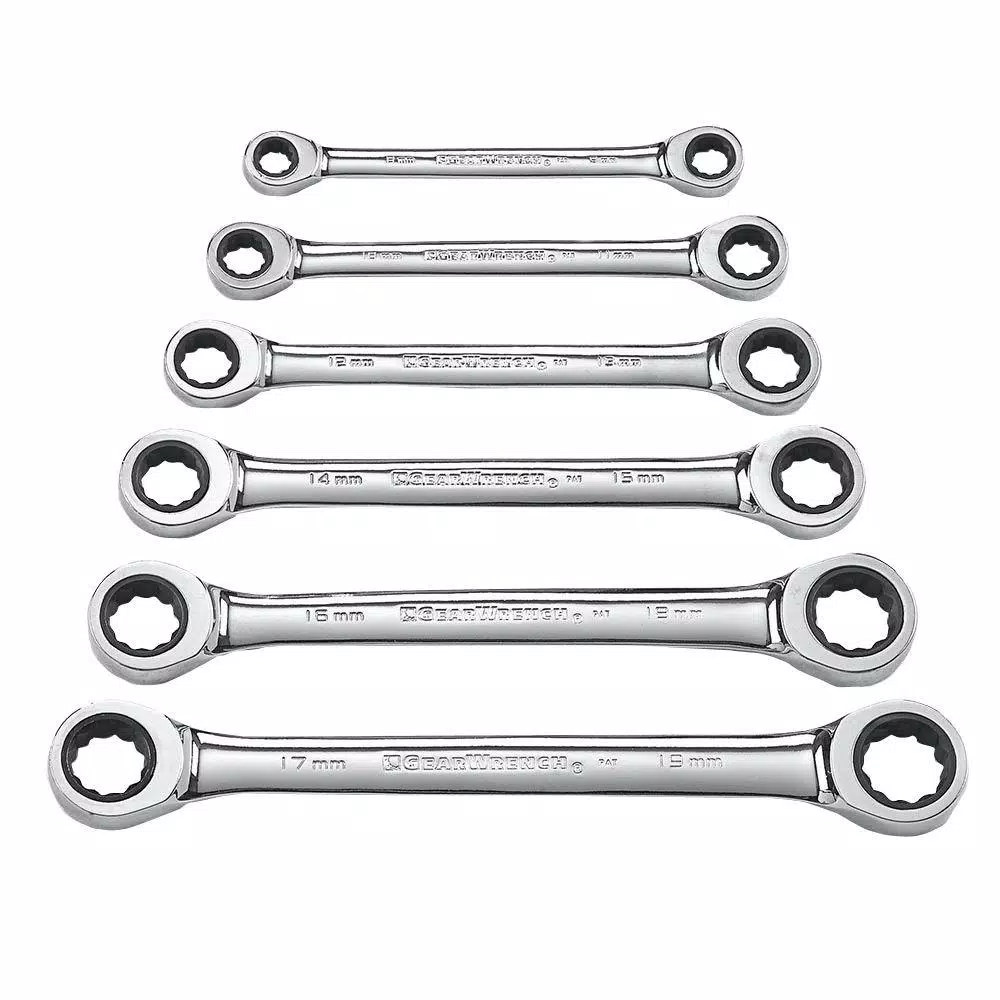 Cheap 🎁 GEARWRENCH Metric Double Box-End Ratcheting 🔧 Wrench Set (6-Piece) 🌟