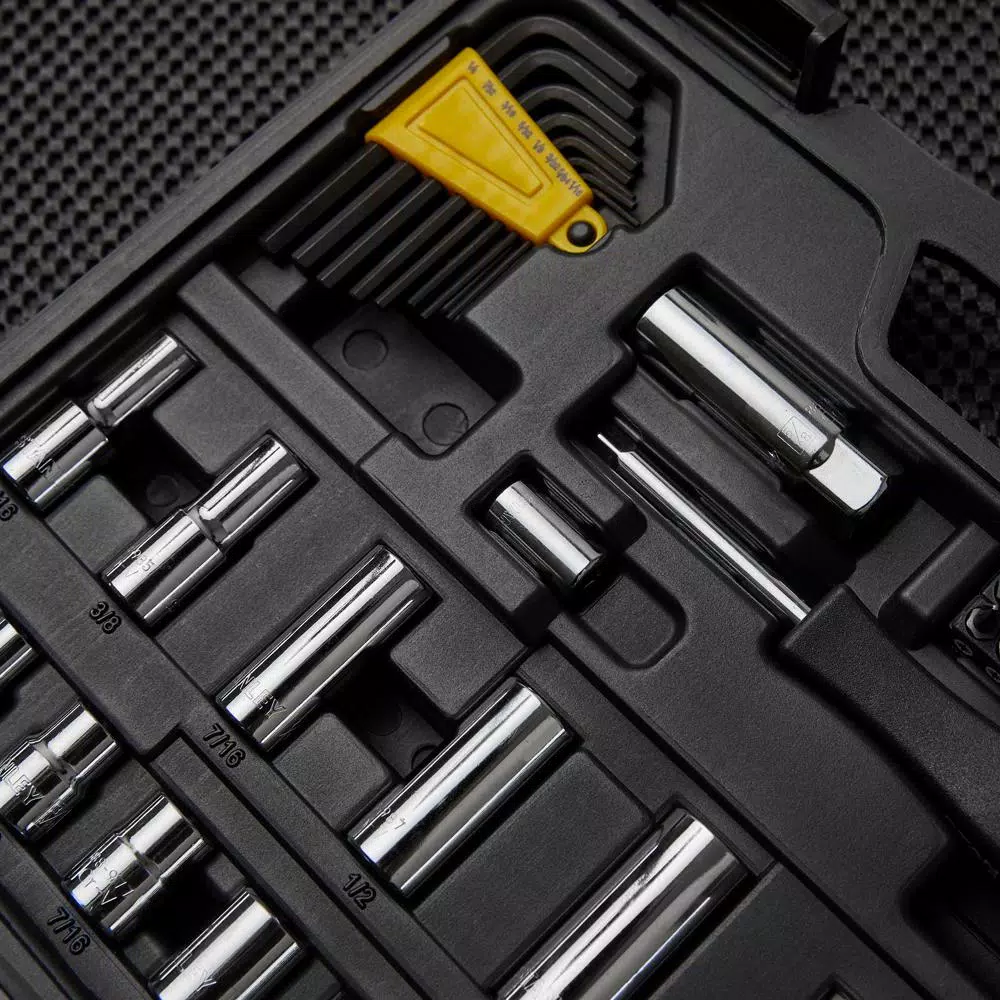 New β¨ Stanley 3/8 In. And 1/4 In. Drive Socket Set With Ratchets (123-Piece) π 7 New β¨ Stanley 3/8 In. And 1/4 In. Drive Socket Set With Ratchets (123-Piece) π - Image 5