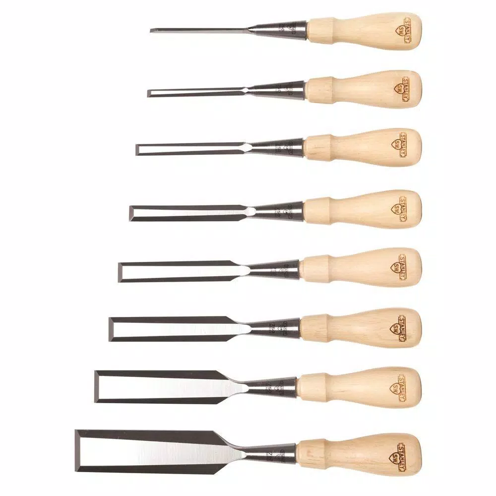 Discount βοΈ Stanley Sweetheart 750 Series Socket Wood Chisel Set (8-Piece) β€οΈ