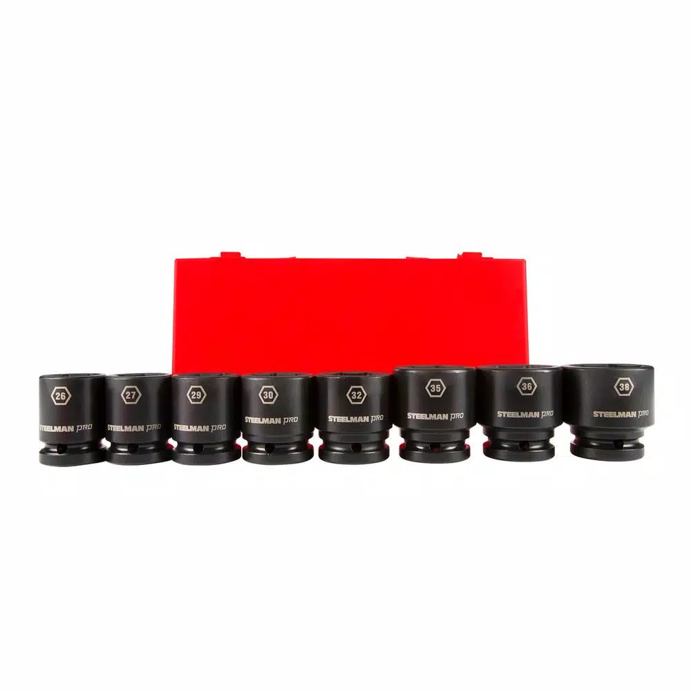 Wholesale π Steelman 3/4 In. Drive 6-Point Metric Impact Socket Set (8-Piece) π