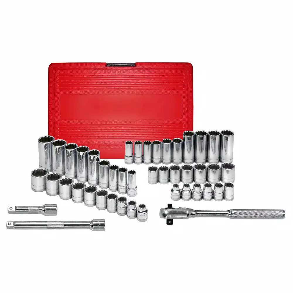Promo 👍 K Tool International 45-Piece Spline Socket Set 🎁