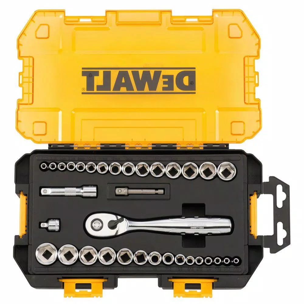 Top 10 🎁 DEWALT 1/4 In. And 3/8 In. Drive Socket Set (34-Piece) 🎉