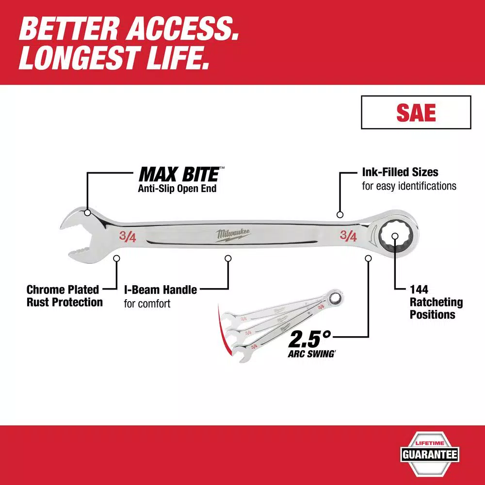 Deals ❤️ Milwaukee SAE Combination Ratcheting 🔧 Wrench Mechanics Tool Set (7-Piece) ❤️ 5 Deals ❤️ Milwaukee SAE Combination Ratcheting 🔧 Wrench Mechanics Tool Set (7-Piece) ❤️ - Image 3