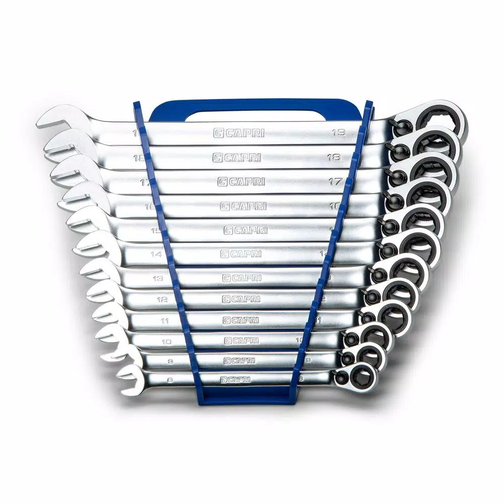 Best reviews of 😉 Capri Tools Metric 6-Point Long Pattern Reversible Ratcheting Combination 🔧 Wrench Set With 🔧 Wrench Rack (12-Piece) ❤️