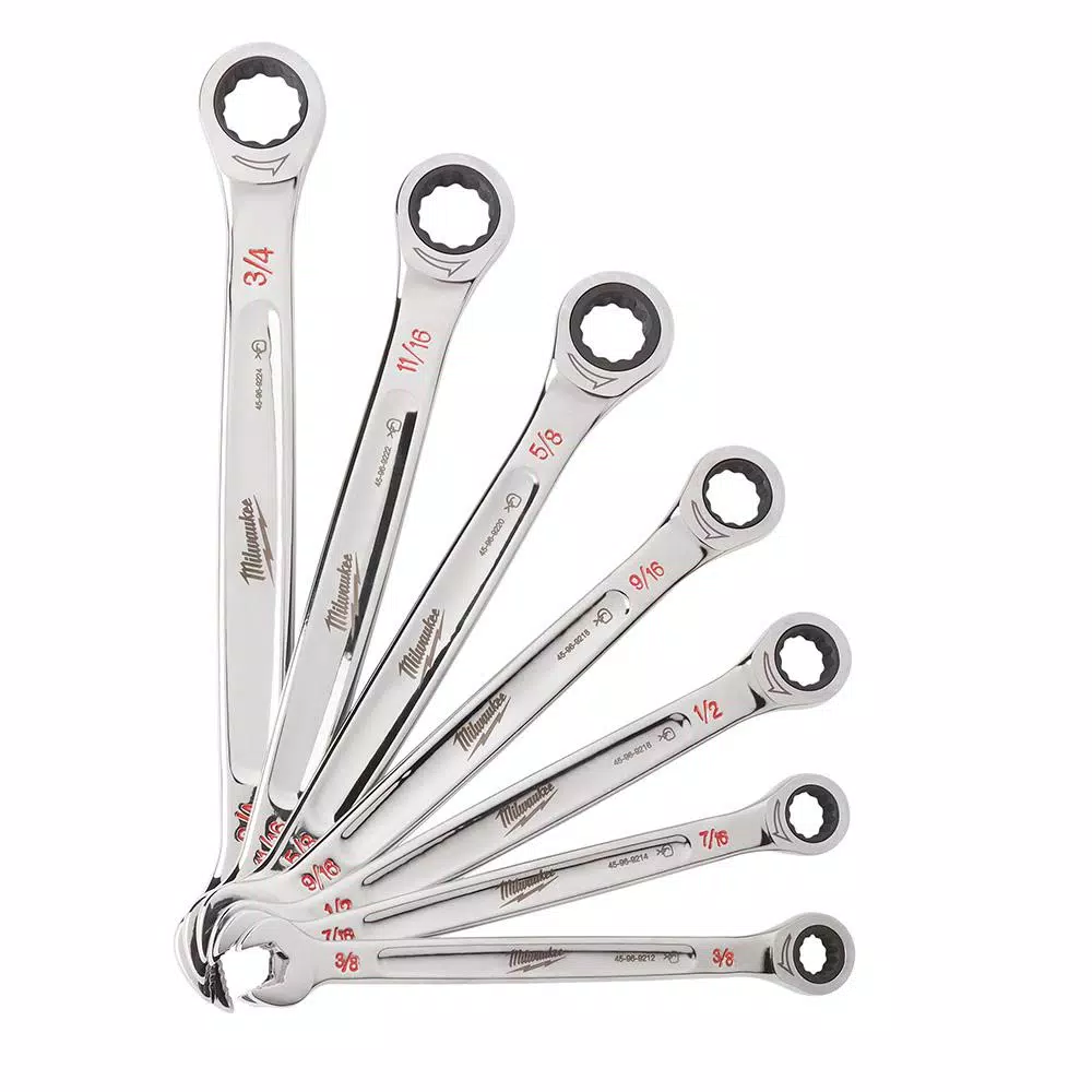 Deals ❤️ Milwaukee SAE Combination Ratcheting 🔧 Wrench Mechanics Tool Set (7-Piece) ❤️ 12 Deals ❤️ Milwaukee SAE Combination Ratcheting 🔧 Wrench Mechanics Tool Set (7-Piece) ❤️ - Image 10