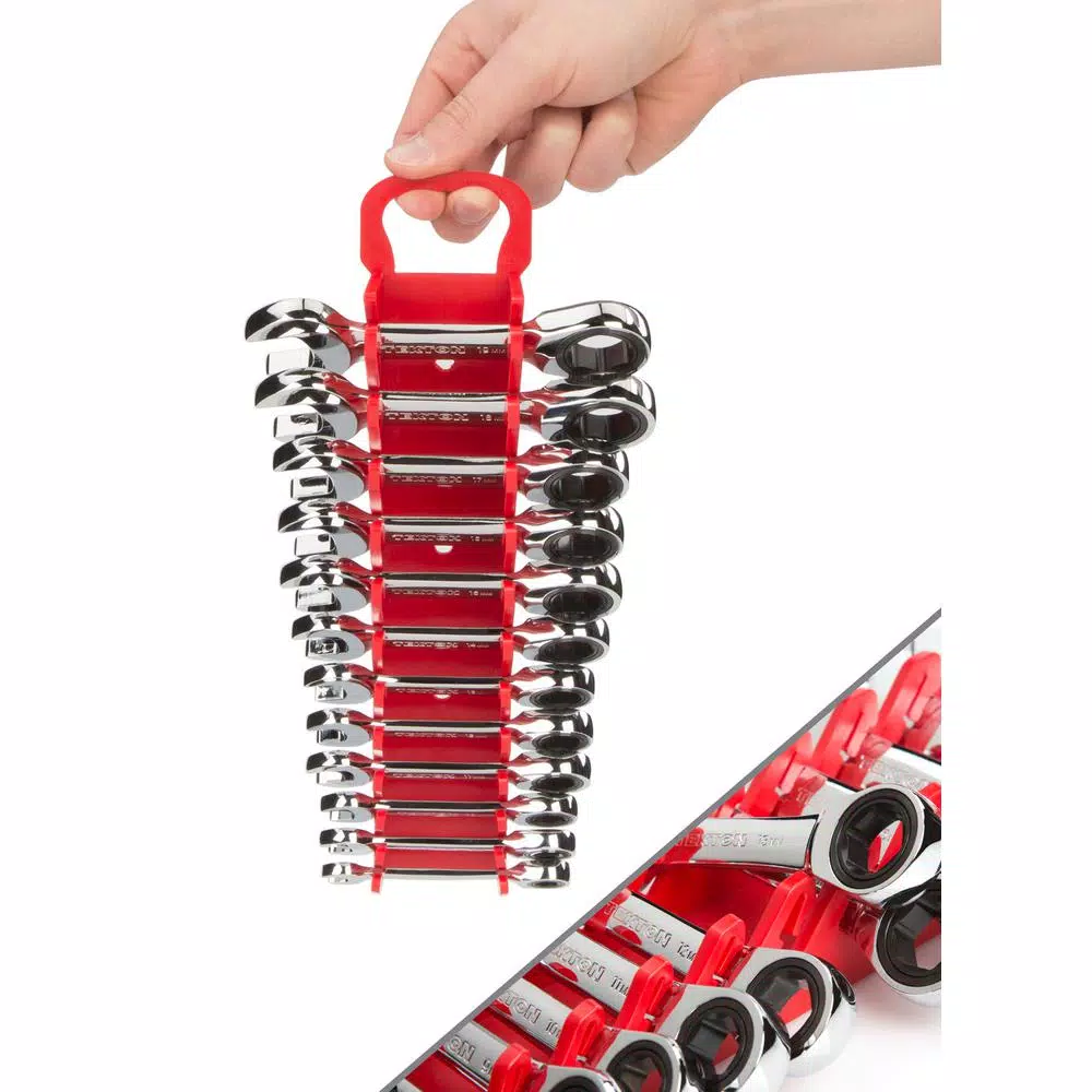 New π TEKTON 8-19 Mm Stubby Ratcheting Combination π§ Wrench Set (12-Piece) π 10 New π TEKTON 8-19 Mm Stubby Ratcheting Combination π§ Wrench Set (12-Piece) π - Image 8