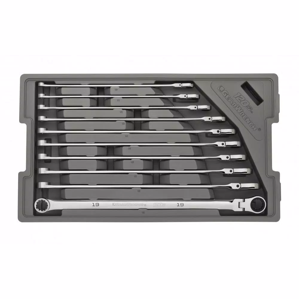 Outlet π GEARWRENCH 120XP Universal Spline XL Flex Head Gearbox Ratcheting Metric π§ Wrench Set (10-Piece) π 6 Outlet π GEARWRENCH 120XP Universal Spline XL Flex Head Gearbox Ratcheting Metric π§ Wrench Set (10-Piece) π - Image 4