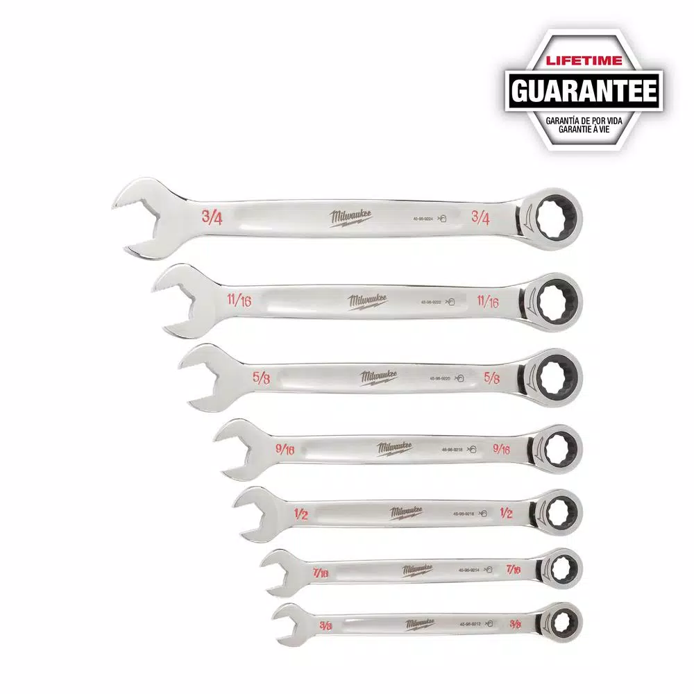 Deals ❤️ Milwaukee SAE Combination Ratcheting 🔧 Wrench Mechanics Tool Set (7-Piece) ❤️ 17 Deals ❤️ Milwaukee SAE Combination Ratcheting 🔧 Wrench Mechanics Tool Set (7-Piece) ❤️ - Image 15