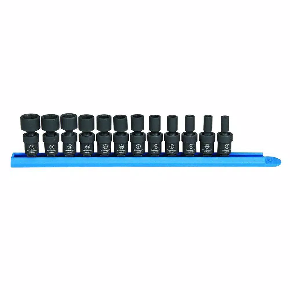 Outlet 🛒 GEARWRENCH 1/4 In. Drive Universal Impact Socket Set (12-Piece) 🤩