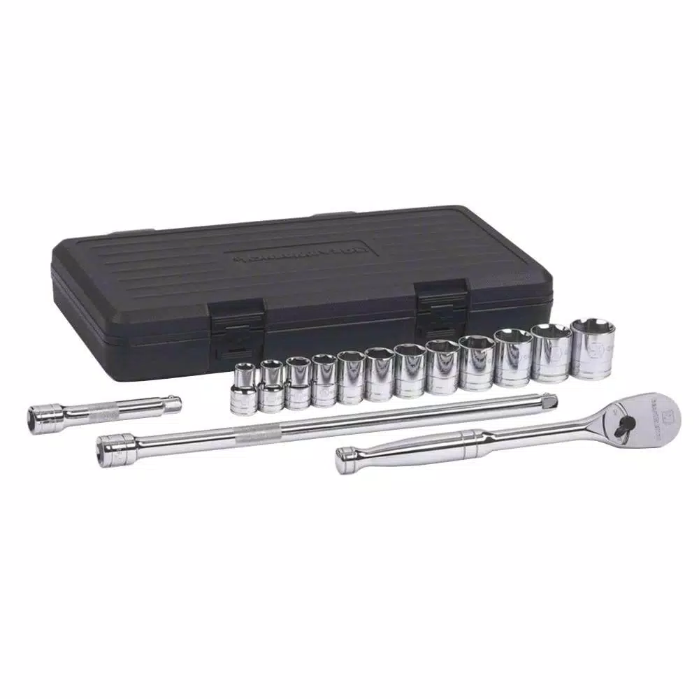 Top 10 ✔️ GEARWRENCH 1/2 In. Drive 6-Point SAE Ratchet And Socket Set (15-Piece) 💯