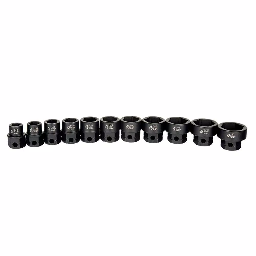 Coupon 🤩 SUNEX TOOLS 1/2 In. Drive Low Profile Impact Socket Set 🧨
