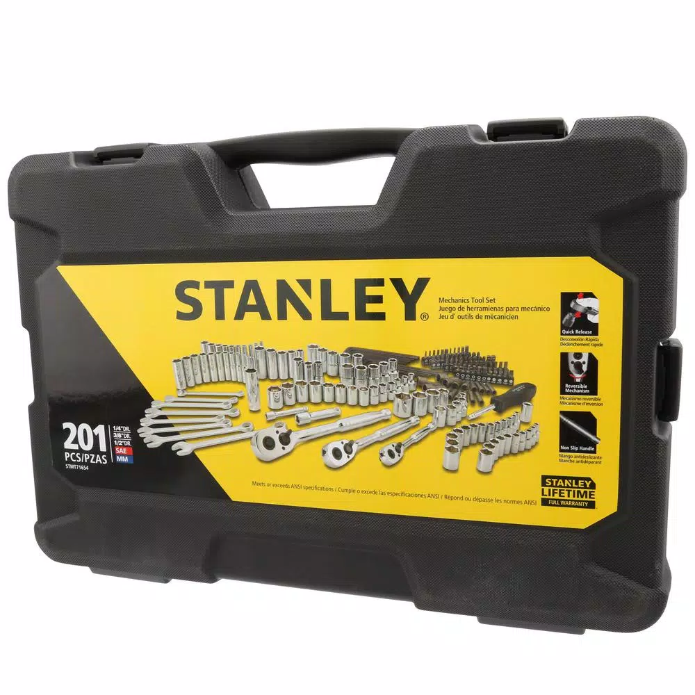 Best Pirce π Stanley SAE & Metric Mechanics Tool Set (201-Piece) π 5 Best Pirce π Stanley SAE & Metric Mechanics Tool Set (201-Piece) π - Image 3
