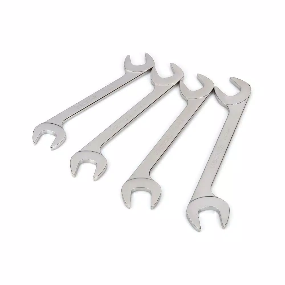 Best Pirce 💯 TEKTON 1-1/16 In. To 1-1/4 In. Angle Head Open End 🔧 Wrench Set (4-Piece) 🥰