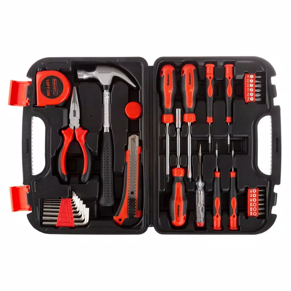 Hot Sale 🥰 Stalwart Steel Hand Tool Set (33-Piece) 🎉