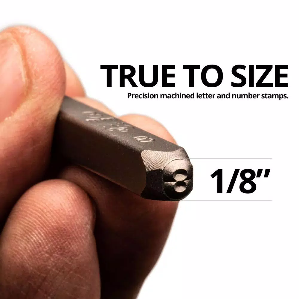 Discount π Capri Tools Professional 1/8 In. Letter And Number Stamp Set (36-Piece) π 6 Discount π Capri Tools Professional 1/8 In. Letter And Number Stamp Set (36-Piece) π - Image 4