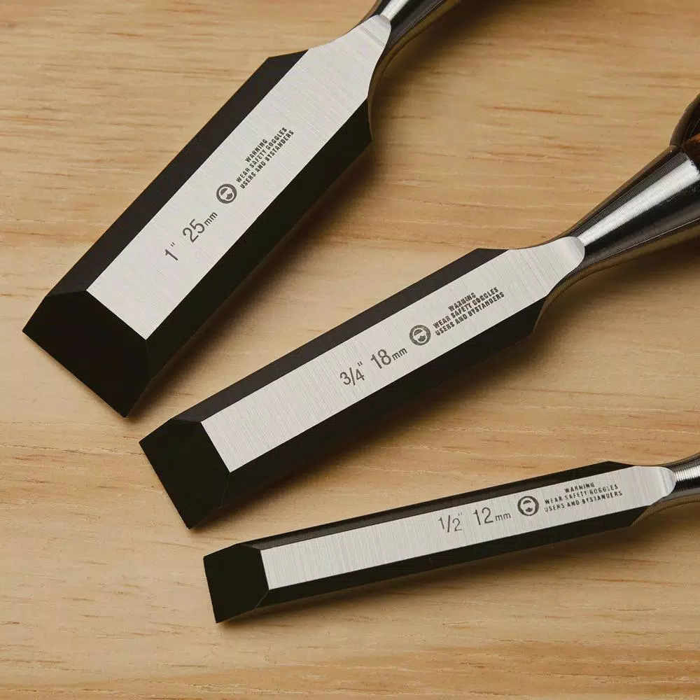 New β Stanley FatMax Thru-Tang Wood Chisel Set (3-Piece) π― 5 New β Stanley FatMax Thru-Tang Wood Chisel Set (3-Piece) π― - Image 3