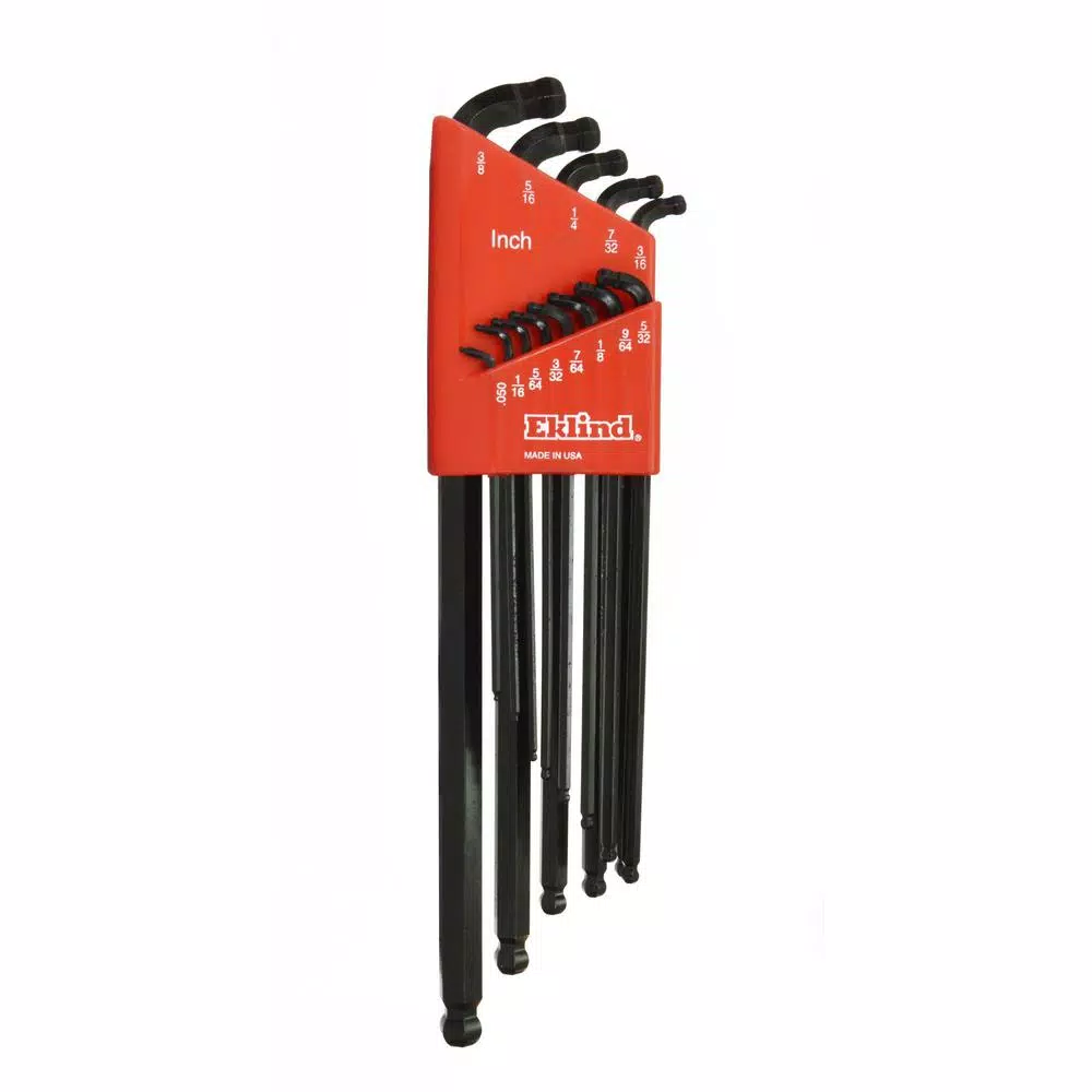 Best reviews of 🛒 Eklind Extra Long Series Double-Ball-Hex-L Key Set With Holder Sizes0.050 In. To 3/8 In. (13-Piece) ✔️