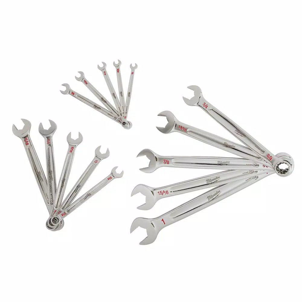 Promo β Milwaukee Combination SAE π§ Wrench Mechanics Tool Set (15-Piece) π 6 Promo β Milwaukee Combination SAE π§ Wrench Mechanics Tool Set (15-Piece) π - Image 4