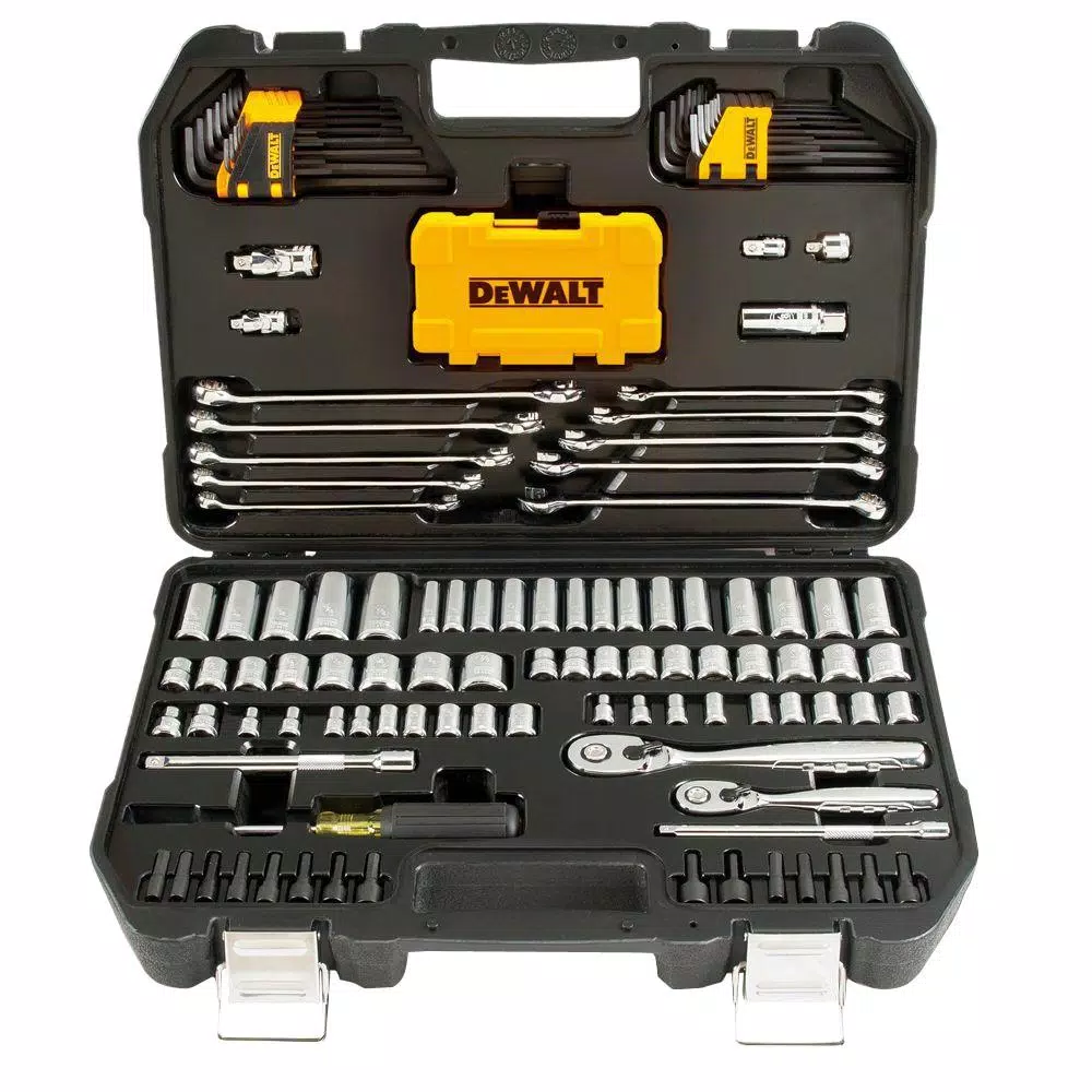 Best Sale β DEWALT 1/4 In. X 3/8 In. Drive Polished Chrome Mechanics Tool Set (142-Piece) π
