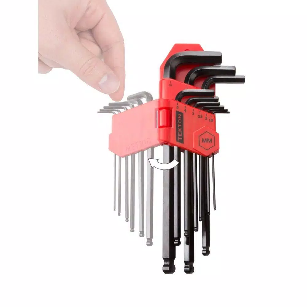 Discount π TEKTON 1.5-10 Mm Long Arm Ball End Hex Key π§ Wrench Set (9-Piece) β€οΈ 11 Discount π TEKTON 1.5-10 Mm Long Arm Ball End Hex Key π§ Wrench Set (9-Piece) β€οΈ - Image 9