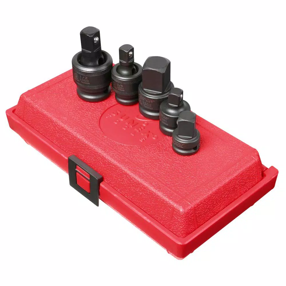 Cheap 😍 SUNEX TOOLS 3/8 In. And 1/2 In. Drive Adapter And Universal Joint Impact Set (5-Piece) ⭐ -hand-tool-sets Sales unnamed file 2517