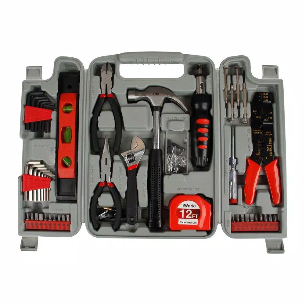 Buy 🎉 OLYMPIA DIY Home Tool Kit’s Tool Set (89-Piece) ✨