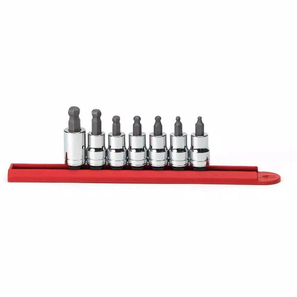 Best Sale 🎁 GEARWRENCH 3/8 In. Drive SAE Ball Hex Set (7-Piece) ❤️
