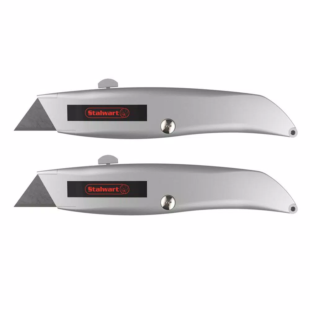 Best reviews of ⭐ Stalwart Retractable Utility Knife Set (2-Pack) 😍
