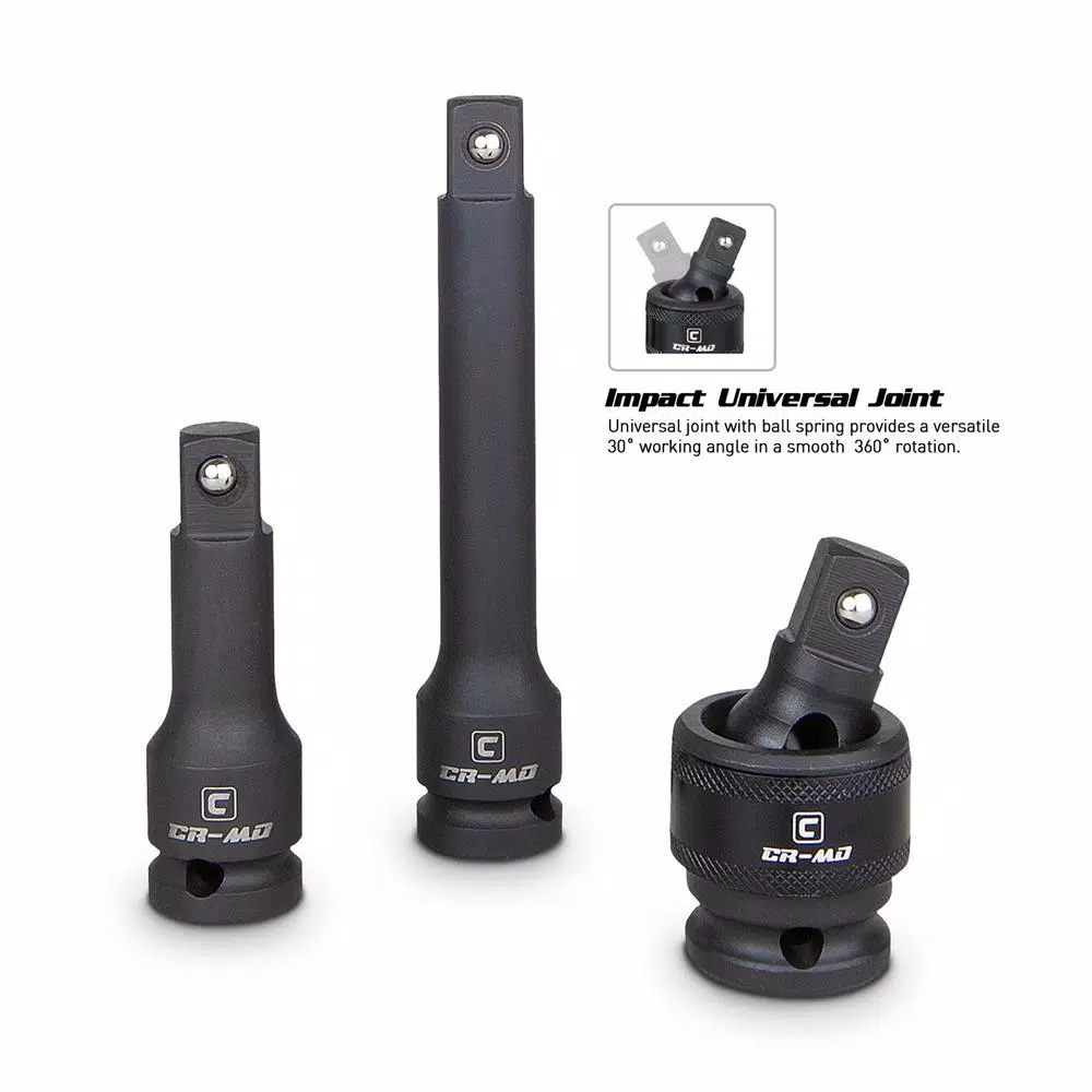 Top 10 π Capri Tools 1/2 In. Drive SAE/Metric Master Impact Socket Set With Adapters And Extensions (61-Piece) 𧨠9 Top 10 π Capri Tools 1/2 In. Drive SAE/Metric Master Impact Socket Set With Adapters And Extensions (61-Piece) 𧨠- Image 7