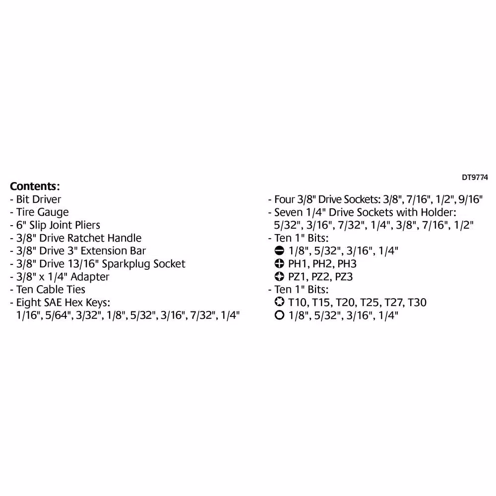 Best Pirce β€οΈ Apollo Auto Tool Set In Zipper Case (56-Piece) π€© 7 Best Pirce β€οΈ Apollo Auto Tool Set In Zipper Case (56-Piece) π€© - Image 5