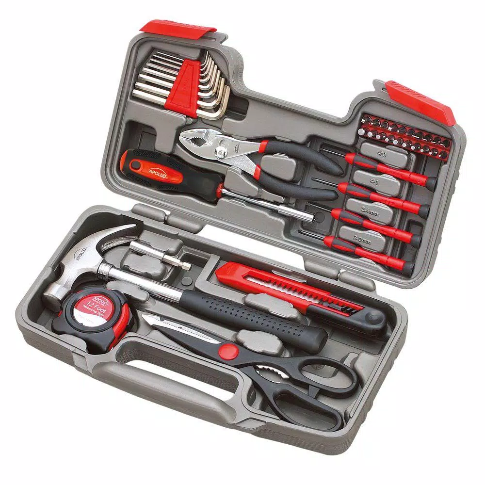 Best Sale 😀 Apollo General Tool Set (39-Piece) 👏
