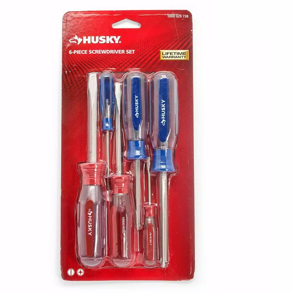 Cheapest 😍 Husky Variety Screwdriver Set (6-Piece) 🤩