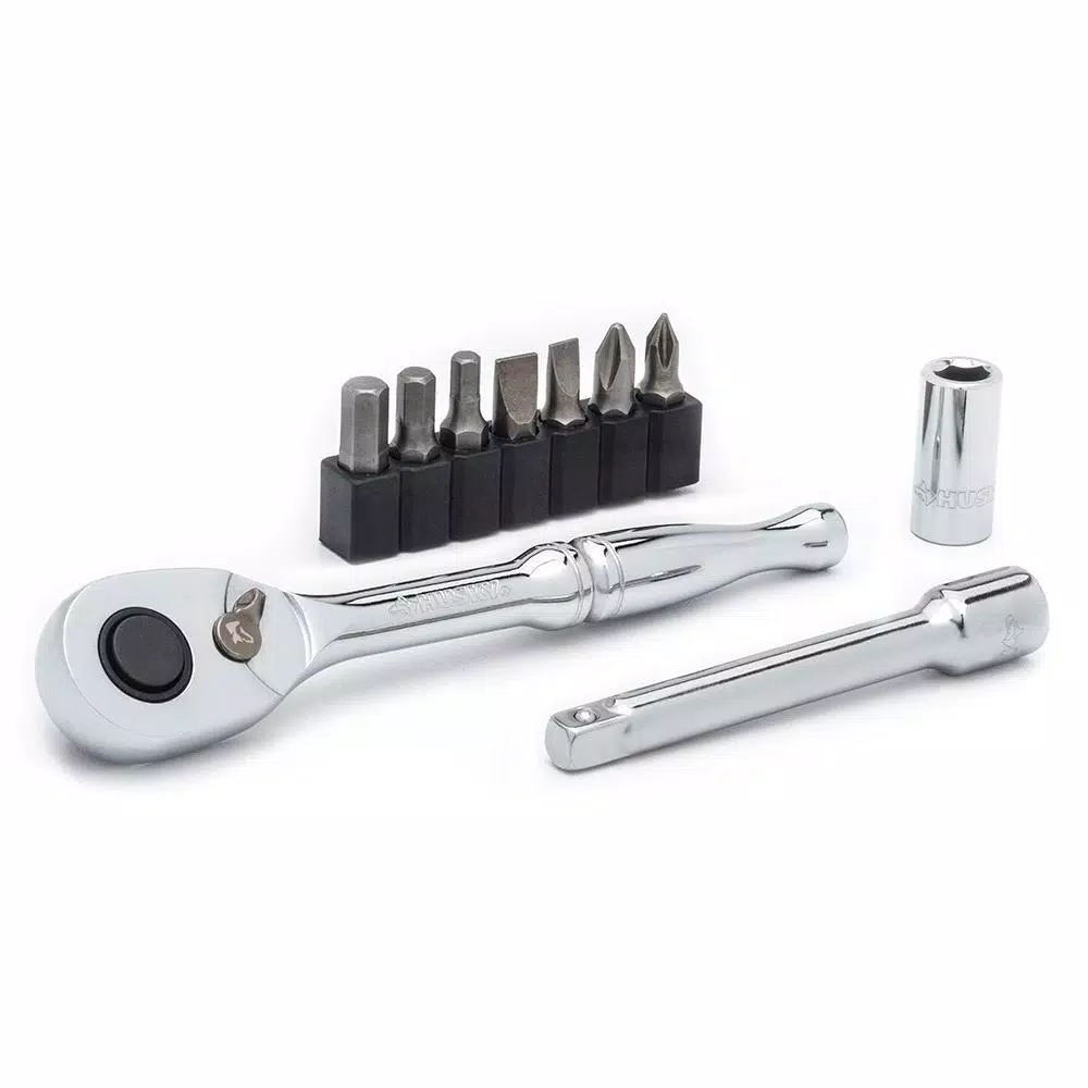 Outlet π€© Husky 1/4 In. Drive Ratchet SAE/Metric Socket Set (30-Piece) π 6 Outlet π€© Husky 1/4 In. Drive Ratchet SAE/Metric Socket Set (30-Piece) π - Image 4