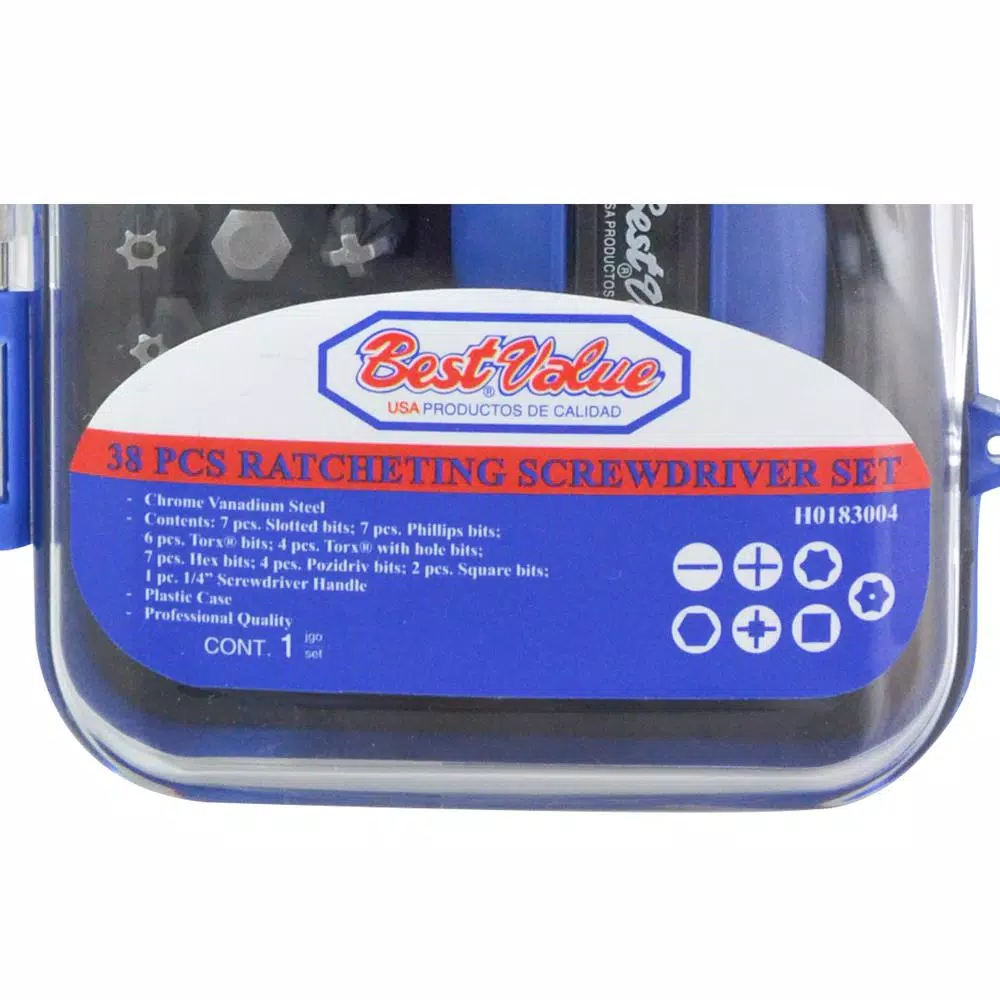 Cheapest π Best Value Screwdriver And Bit Tool Set (38-Piece) 𧨠7 Cheapest π Best Value Screwdriver And Bit Tool Set (38-Piece) 𧨠- Image 5