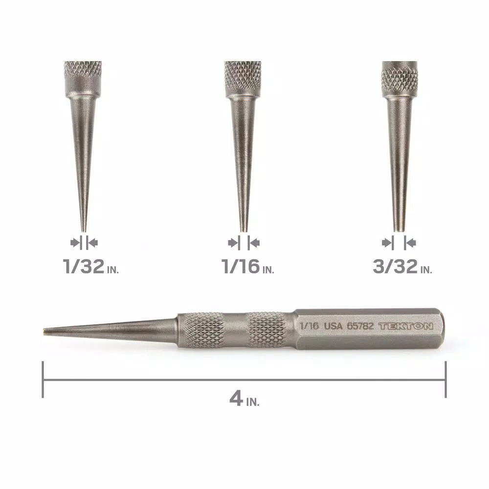 Brand new π TEKTON 1/32, 1/16, 3/32 In. Nail Sets (3-Piece) β 9 Brand new π TEKTON 1/32, 1/16, 3/32 In. Nail Sets (3-Piece) β - Image 7