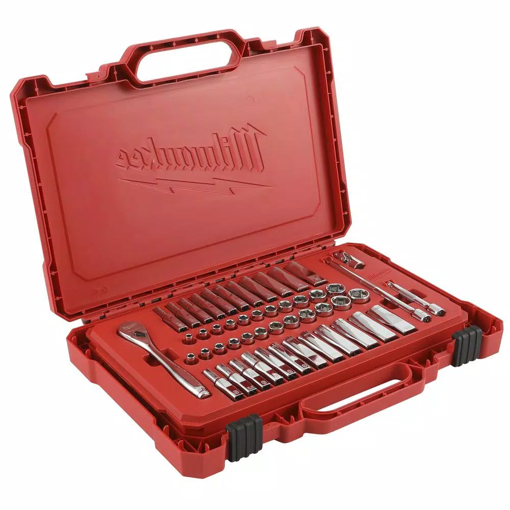 Cheapest 🤩 Milwaukee 1/4 In. Drive SAE/Metric Ratchet And Socket Mechanics Tool Set (50-Piece) 🤩 8 Cheapest 🤩 Milwaukee 1/4 In. Drive SAE/Metric Ratchet And Socket Mechanics Tool Set (50-Piece) 🤩 - Image 6