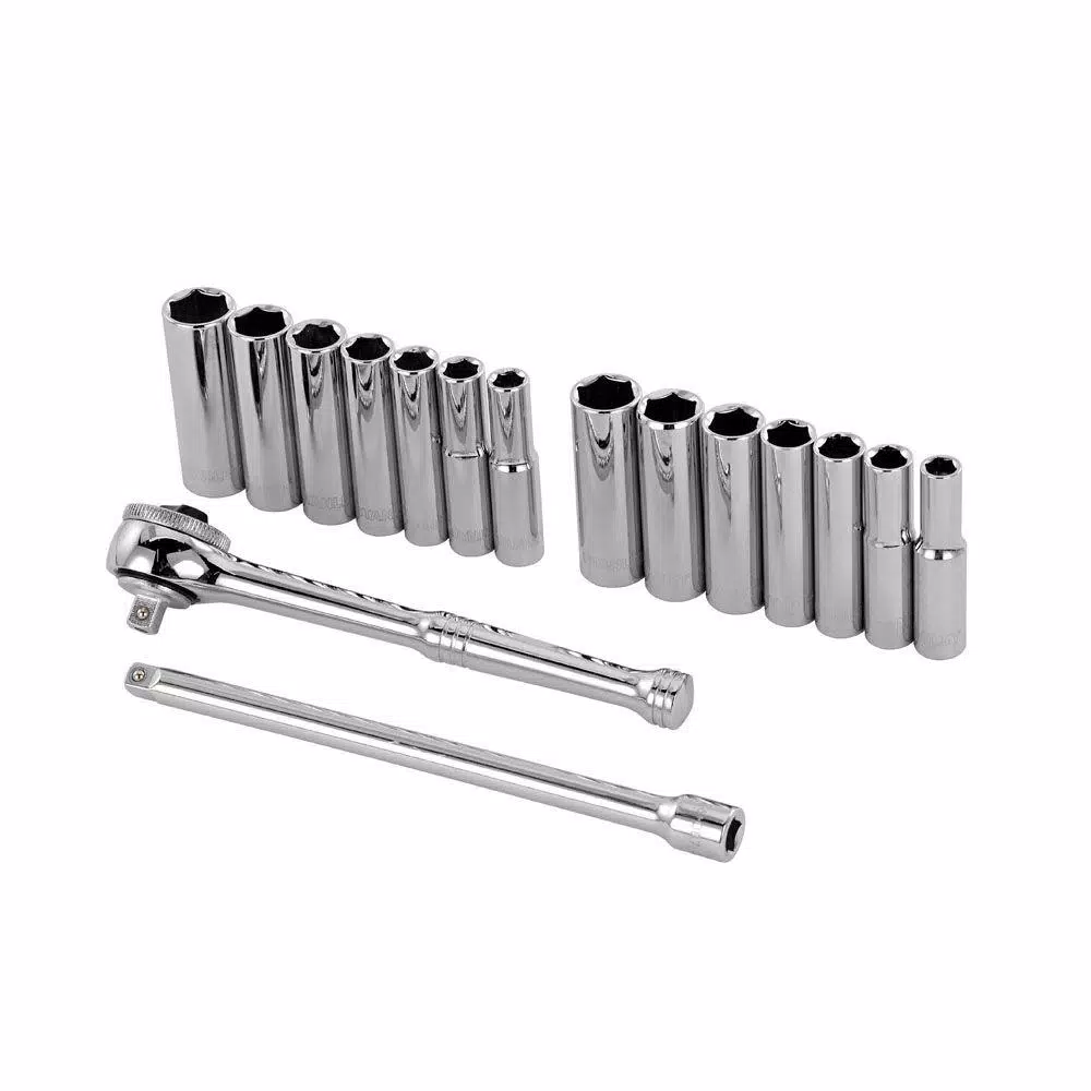 Discount π― Stanley 1/4 In. Drive 6-Point Socket Set (16-Piece) π