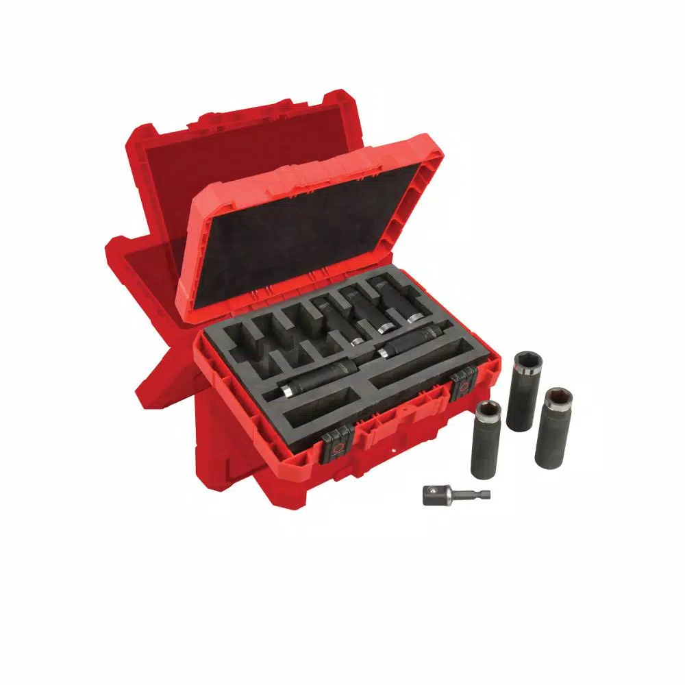 Best Sale π Milwaukee 3/8 In. & 1/4 In. SAE/Metric Ratchet & Socket Mechanics Tool Set (117-Pc) W/Impact π§ Wrench Kit & PACKOUT Set (4-Piece) π― 7 Best Sale π Milwaukee 3/8 In. & 1/4 In. SAE/Metric Ratchet & Socket Mechanics Tool Set (117-Pc) W/Impact π§ Wrench Kit & PACKOUT Set (4-Piece) π― - Image 5
