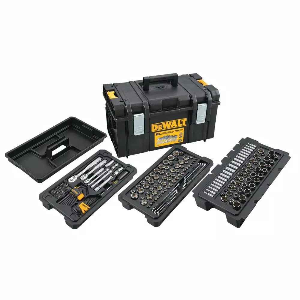 Best Sale β DEWALT Mechanics Tool Set (226-Piece) With TOUGHSYSTEM 22 In. Medium Tool Box π₯°
