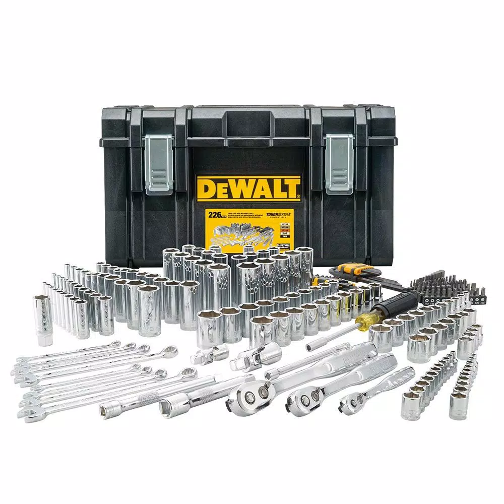 Best Sale β DEWALT Mechanics Tool Set (226-Piece) With TOUGHSYSTEM 22 In. Medium Tool Box π₯° 6 Best Sale β DEWALT Mechanics Tool Set (226-Piece) With TOUGHSYSTEM 22 In. Medium Tool Box π₯° - Image 4